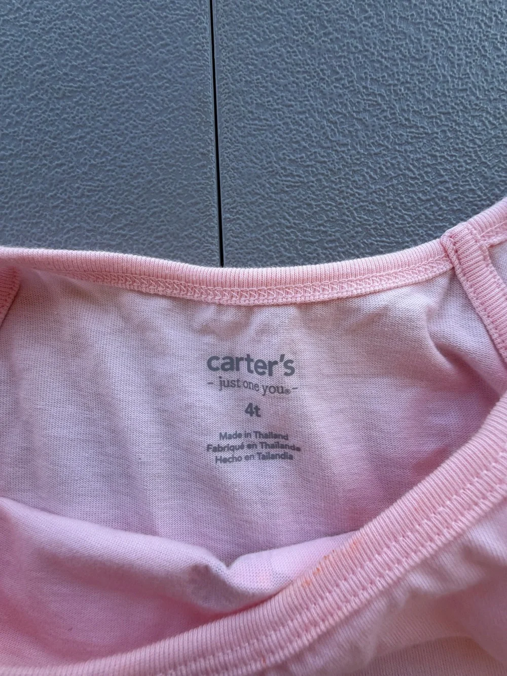 Carters light pink